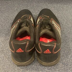Adidas Men's Black Golf Shoes with Red Accents Tour 360